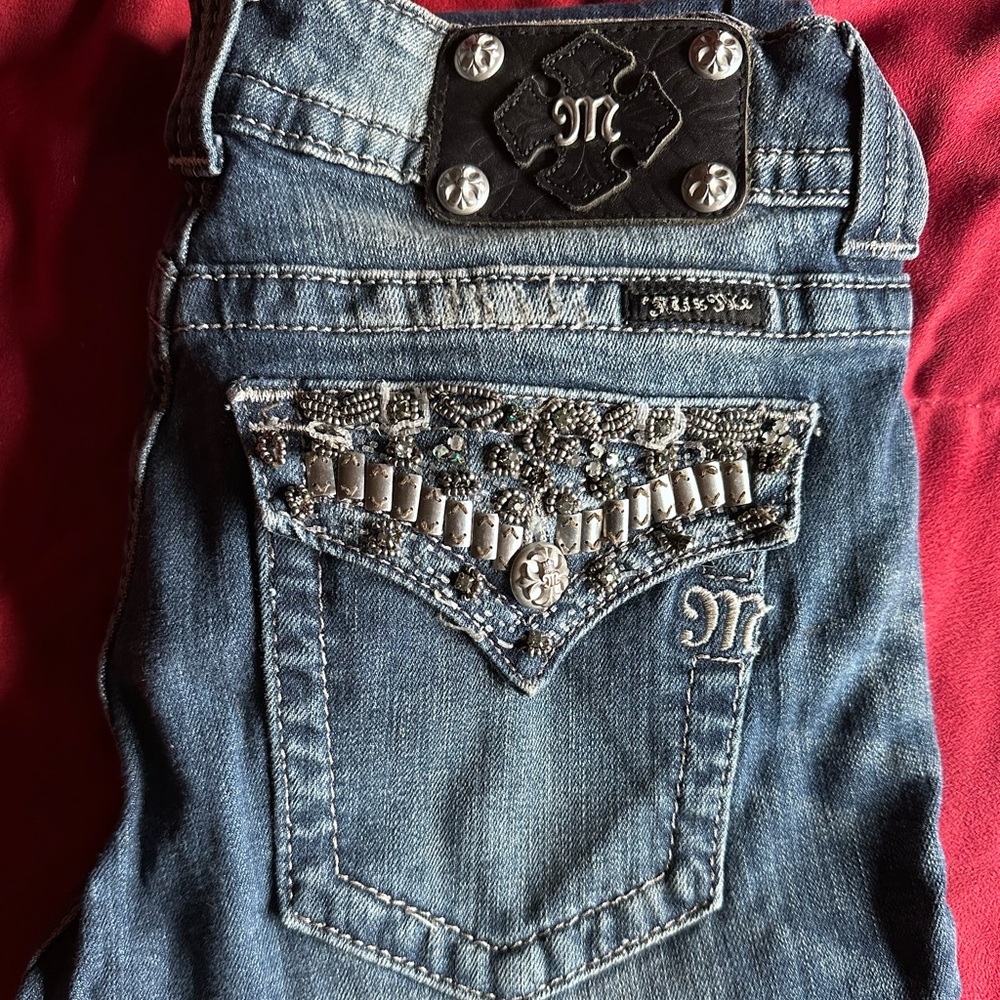 Miss me boot cut jeans size 30